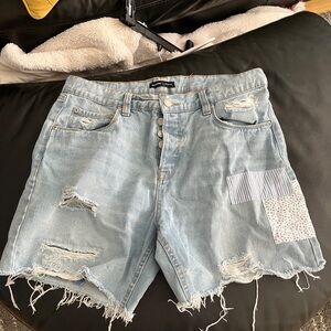 Bluenotes beachy patchwork shorts